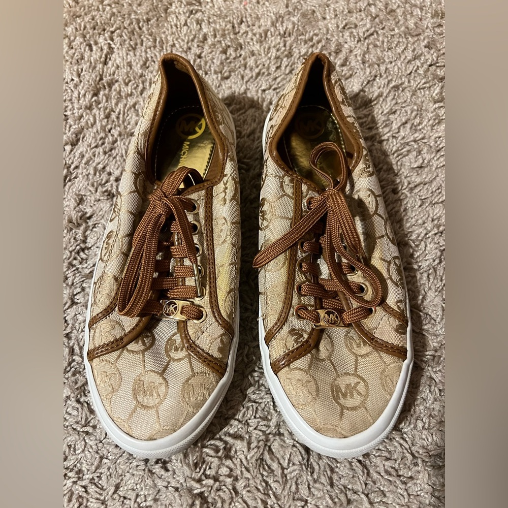 MK Logo Sneakers
